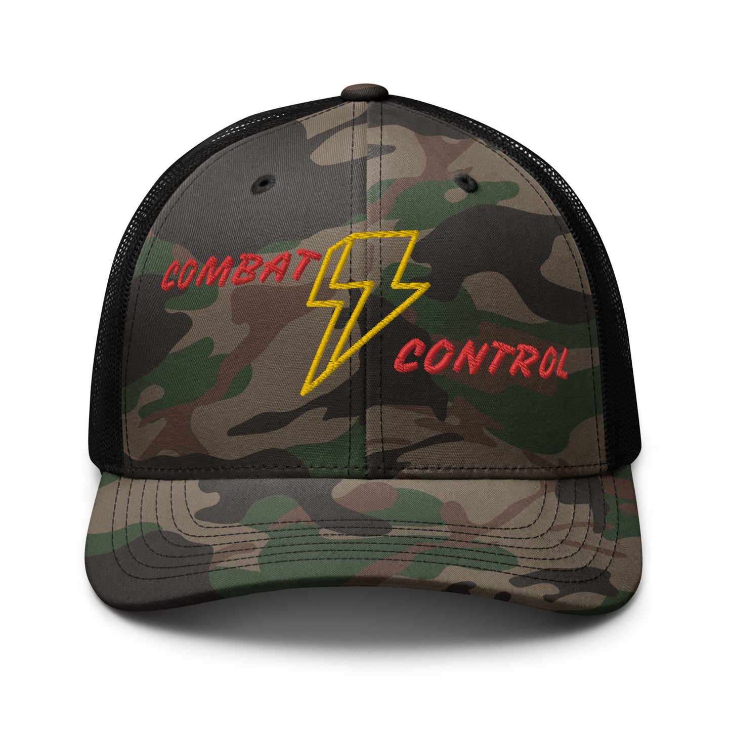 Combat Control camo trucker hat