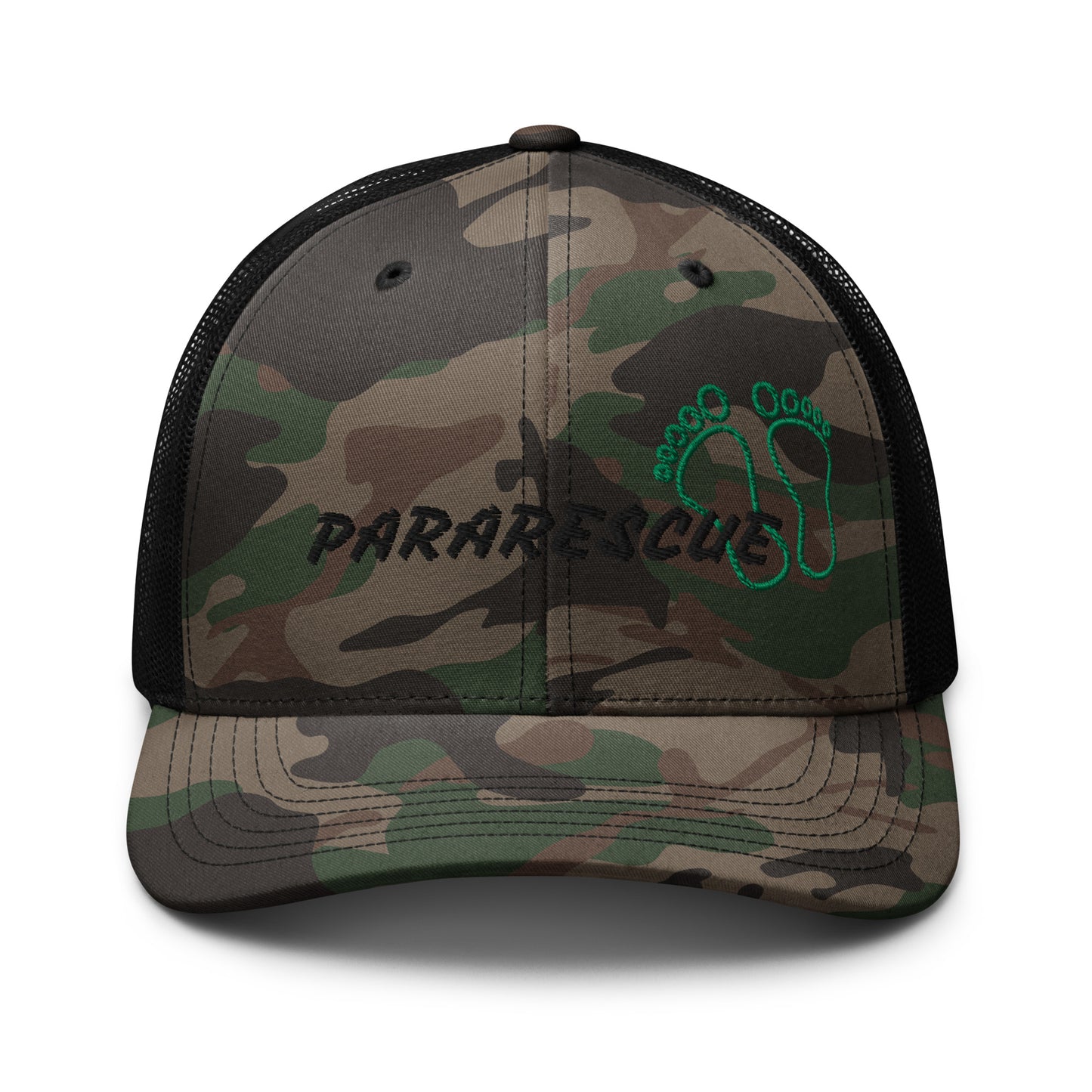 Pararescue Camouflage trucker hat