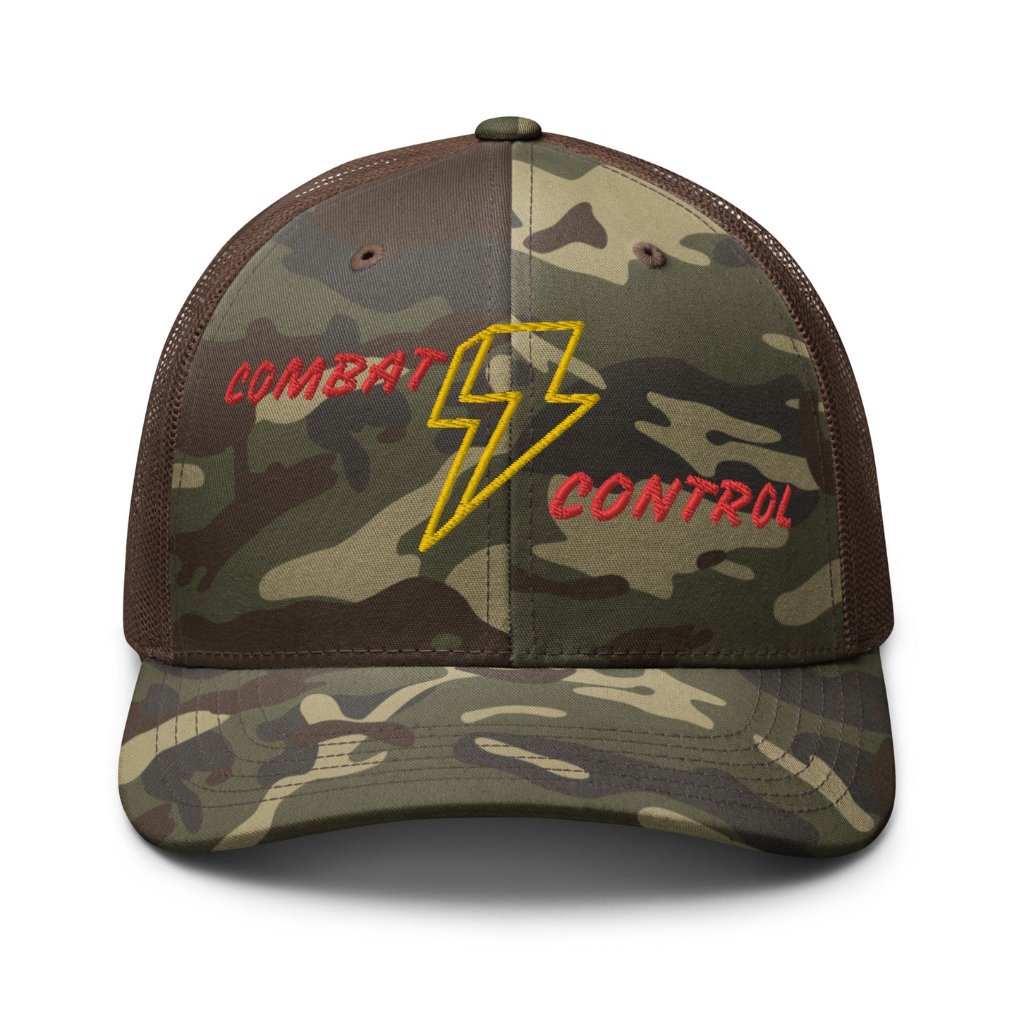 Combat Control camo trucker hat